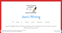 Desktop Screenshot of jeanswriting.com